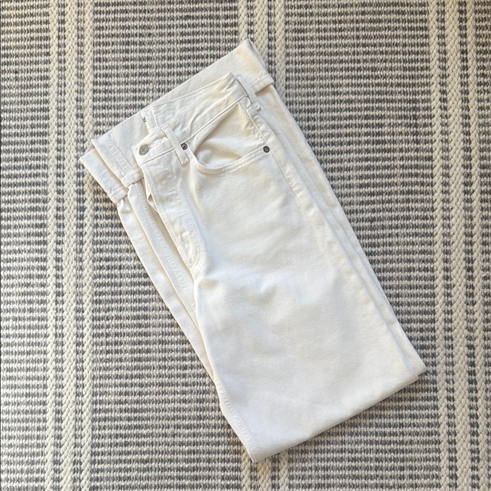 Agolde Women's High Rise Wide Leg Jeans